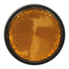 Chris Products, reflector. Round 2-1/2". Amber -