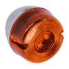 Chris Products, turn signal. Rear. Single filament. Chrome - Rear: Most E87-90 FLST; 90-94 FLSTF; 91-06 FXDS; 91-92 FXD; L87-94 FXR (excl. FXRT); 90-94 XL (NU)