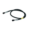 Goodridge brake line kit black coated stainless, 30" long - Custom and stock applications