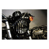 Rough Crafts, headlamp grill 5-3/4". Black - All stock 5-3/4" (168mm) headlamps (excl. XL Custom models)