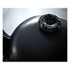 Rough Crafts, 96-up Groove gas cap. Black - 96-18 H-D (NU)