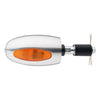 Kellermann, BL 1000 halogen turn signal. Satin aluminum -