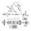 SCREW, CLUTCH RELEASE LEVER - 41-43 45" W MODELS; 41-73 SERVI-CAR(NU)