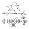 STEEL DRIVE PLATE, CLUTCH - 41-73 45" SV(NU)