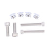 Highway Hawk, saddlebag support kit. Chrome - Honda: VT 750 ACE C2 RC44