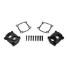 JIMS, M8 low profile tappet covers. Black - 18-23 Softail; 17-23 Touring; 17-23 Trike