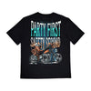 Down-n-Out Safety Second t-shirt black - Size S