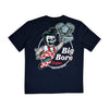 Down-n-Out Big Bore t-shirt navy blue - Size 2XL