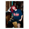Down-n-Out Big Bore t-shirt navy blue - Size 2XL