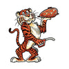 Down-n-Out Tiger in your tank sticker - 7,62 x 11,43 cm