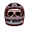 Down-n-Out Show your Helmet sticker - 7,62 x 11,43 cm