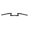 Fehling, Z-Bar Hollister 1 3/16" (30mm) black - 82-22 H-D (excl. 08-22 e-throttle and 88-11 Springers) with 1" I.D. risers (NU)