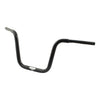 Fehling 1-1/4" Apehanger 30cm high black - 82-22 H-D (excl. 08-22 e-throttle & 88-11 Springers) with 1.25" I.D. risers (NU)