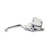Handlebar master cylinder assy. 11/16" bore. Chrome - 96-07 B.T.; 96-03 XL(NU)