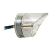 Sharknose LED taillight. Clear lens - Universal