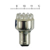 Taillight LED bulb, BAY15D socket. Red light emitting -