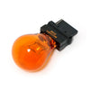 LED wedge turn signal bulb #3156 base. Amber light -