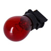LED wedge turn signal bulb #3156 base. Red light -