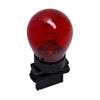 LED wedge turn signal bulb #3156 base. Red light -