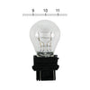 Wedge taillight/turn signal bulb #3157 base. White light -