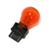 Wedge turn signal bulb #3157 base. Amber light -