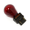 Wedge taillight/turn signal bulb #3157 base. Red light -