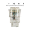 LED wedge taillight/turn signal bulb #3157 base. White light -
