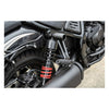 Burly, Slash cut passenger foot peg set. Black - Honda: 21-22 Rebel CMX1100