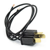 Standard Co., H4 headlamp wiring adapter plug, 3 prong. Male - Universal