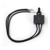 Toggle switch, on-off-on. 25A, 6/12V. Weatherproof - Universal