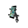 RAM Mounts, X-Grip phone mount w/U-Bolt base. Small phone -