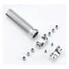Biltwell, Whiskey throttle assembly. Polished - 81-22 H-D with dual throttle cables (excl. XG Street) (NU)