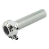 Biltwell, Whiskey throttle assembly. Polished - 81-22 H-D with dual throttle cables (excl. XG Street) (NU)