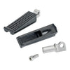 Biltwell, Sanderson foot pegs. Black stainless - All traditional H-D male mount. (Excl. rider/passenger on: 18-23 Softails; 20-21 Livewire. Excl. rider location on: 15-20 XG; 10-22 XL1200X/XS; 11-20 XL1200C; 12-16 XL1200V)