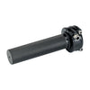 Biltwell, Whiskey throttle assembly. Black - 74-80 H-D with single throttle cable (NU)