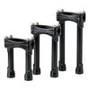 Biltwell Murdock risers 6" black -