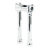 Biltwell Murdock risers 10" chrome -