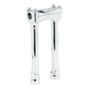 Biltwell Murdock risers 10" chrome -