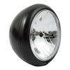 7" Gladiator FL style H4 headlamp. Black -