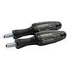 KOSO, Z1 LED turn signals. Black. Smoke lens -