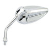 Jack mirror. Chromed ABS head -
