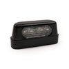 License plate light Stockk 4-LED, black. ECE appr. -