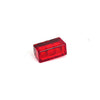 Cube-V mini LED taillight. Vertical. Red lens - Universal