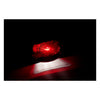NY Oval, taillight. Black. Red lens - Universal