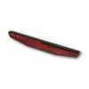 Universal B-Seen reflector. Rectangular. 122x15mm. Red -