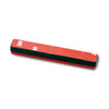 Universal B-Seen reflector. Rectangular. 100x13mm. Red -