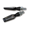 Falcon, LGT LED turn signals. Black. Smoke lens - Universal