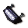 LED license plate light Quadro, black. ECE appr. -