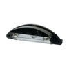 License plate light Ransom, black. ECE appr. -