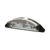 License plate light Ransom, chrome. ECE appr. -